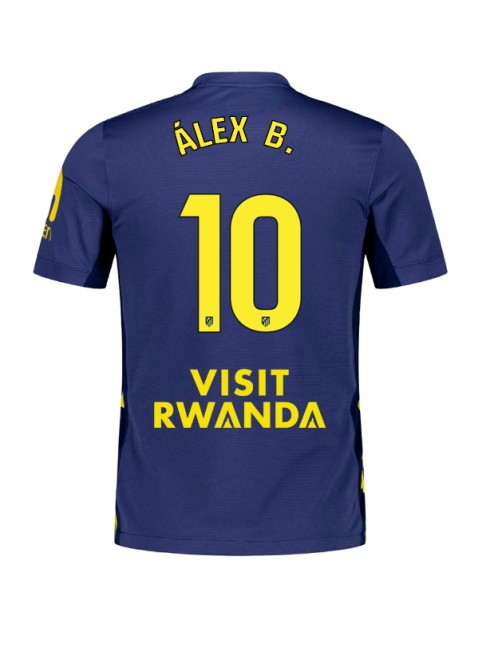 Atletico Madrid Alex Baena #10 Replika Borta Kläder 2025-26 Kortärmad Atletico Madrid Alex Baena #10 Replika Borta Kläder 2025-26 Kortärmad